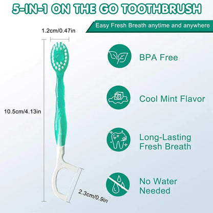5 in 1 Mini Toothbrush